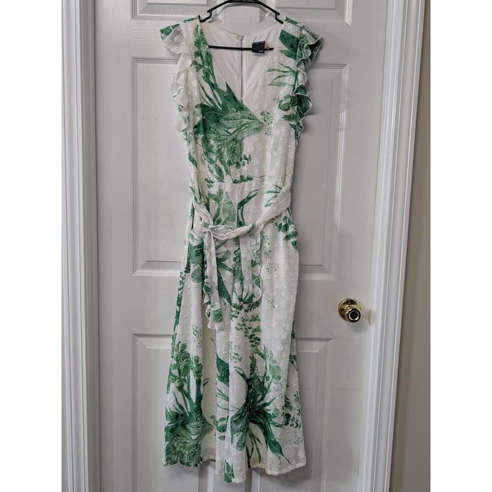 Gabby Skye Women's Floral Midi Dress - Size 8
